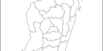 مدغشقر خريطة مخطط